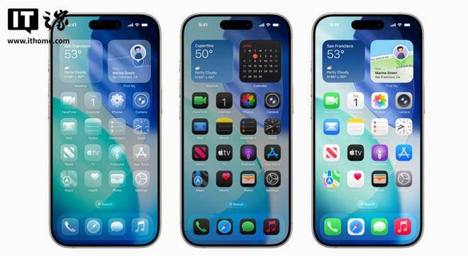 广岛东洋鲤鱼队vs横滨湾星队_苹果 iOS 26 正式版推送：全新液态玻璃设计、AI 功能改进