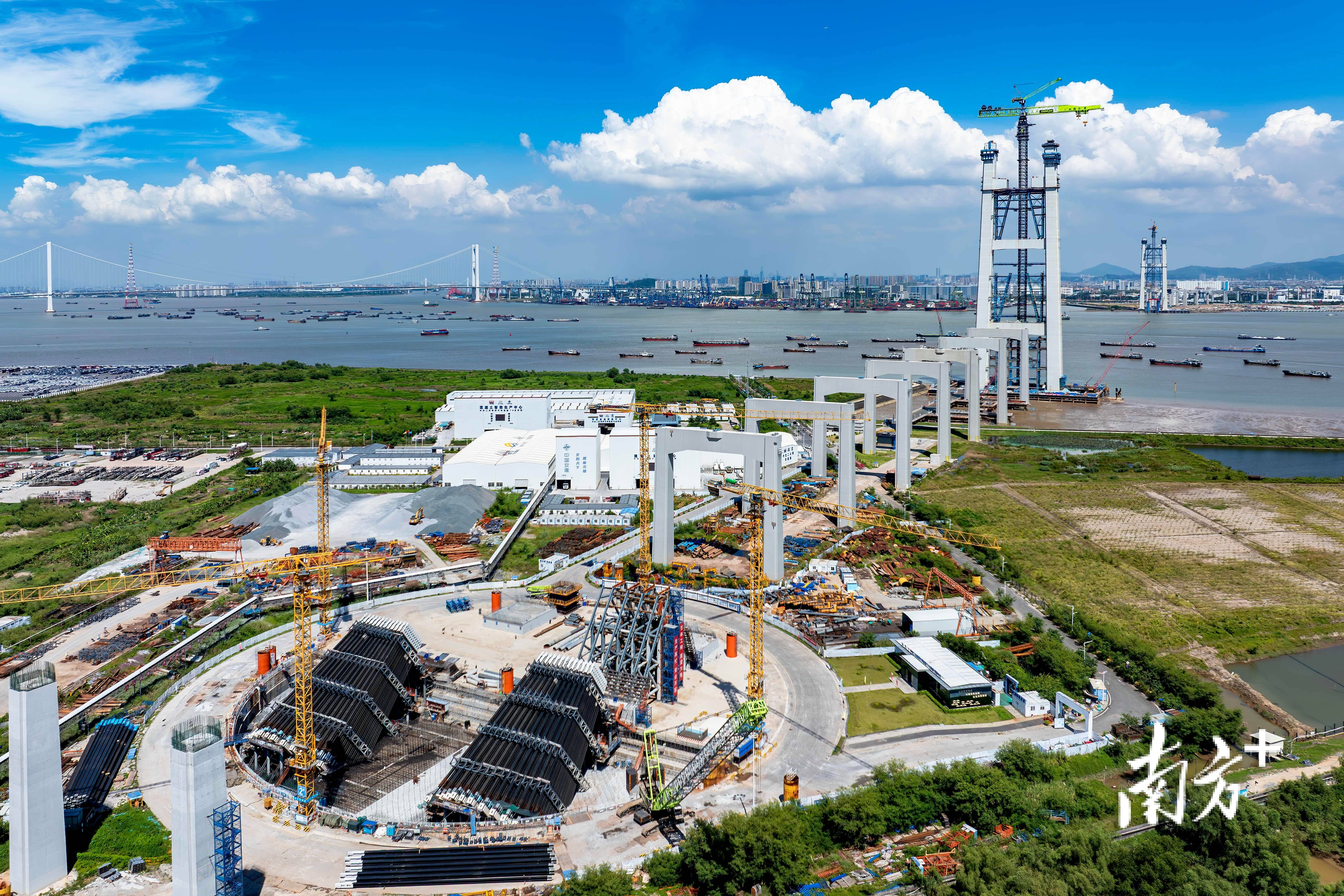 皇冠信用网登2代理_世界级挑战皇冠信用网登2代理！探访狮子洋通道工程设计背后的奥秘